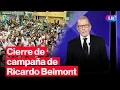 2026 Elections Ricardo Belmont closes campaign at Plaza San Martin