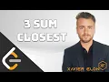 LeetCode 16 3Sum Closest Solution Explained Java Whiteboard