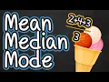 Mean Median Mode for Kids The Average Middle and Most Often Star Toaster