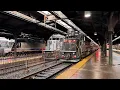 Busiest PM Rush Hour at Hoboken Terminal with Midtown Direct Diverted Trains Part 1