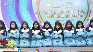 keren good looking tari saman ya toybah haflah yasmu ke 51