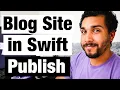 Create A Blog Website Using Swift and Publish Swift 5 Xcode 11