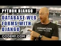 Creating Web Forms - Django Databases