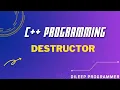 what is destructor c important questions
