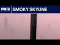 Hazardous air quality plagues Chicago amid potent wildfire smoke