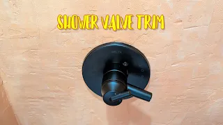 How To Install A Delta Trinsic Monitor T17059-BL 17 Series Shower Valve Trim Skoolie