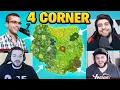 The FOUR CORNER Challenge in OG Fortnite