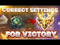 Download Lagu CORRECT SETTINGS ARE 90% OF THE VICTORY | FULL TUTORIAL BY RENYAAA MOBILE LEGENDS