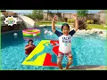 Download Lagu Ryan jumping through impossible Shape Challenge and more 1 hour kids activities!