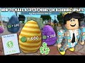 HOW TO MAKE a LOT OF MONEY in BLOXBURG S NEW EASTER UPDATE EGG DROP MINI GAME DETAILS