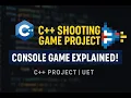 C Space Invaders Console Game Complete Code with Voice Tutorial
