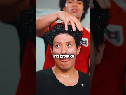 He’s BALD🧑🏽‍🦲Styling my Friends Curly Hair into a Middle Part