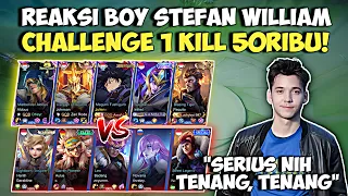 Reaksi Boy Stefan William Main Bareng Meta Ciki Part 2! Challenge 1 Kill 50K Lanjut!