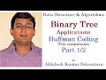 13 31 Huffman Coding Concept Algorithm and Numerical Part 1