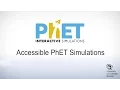 Accessible PhET Simulations