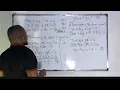 Elimination Method of solving Simultaneous Equations with three variables