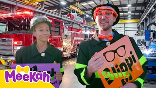 Blippi e Meekah Constroem um Caminhão de Bombeiros! 🚒✨