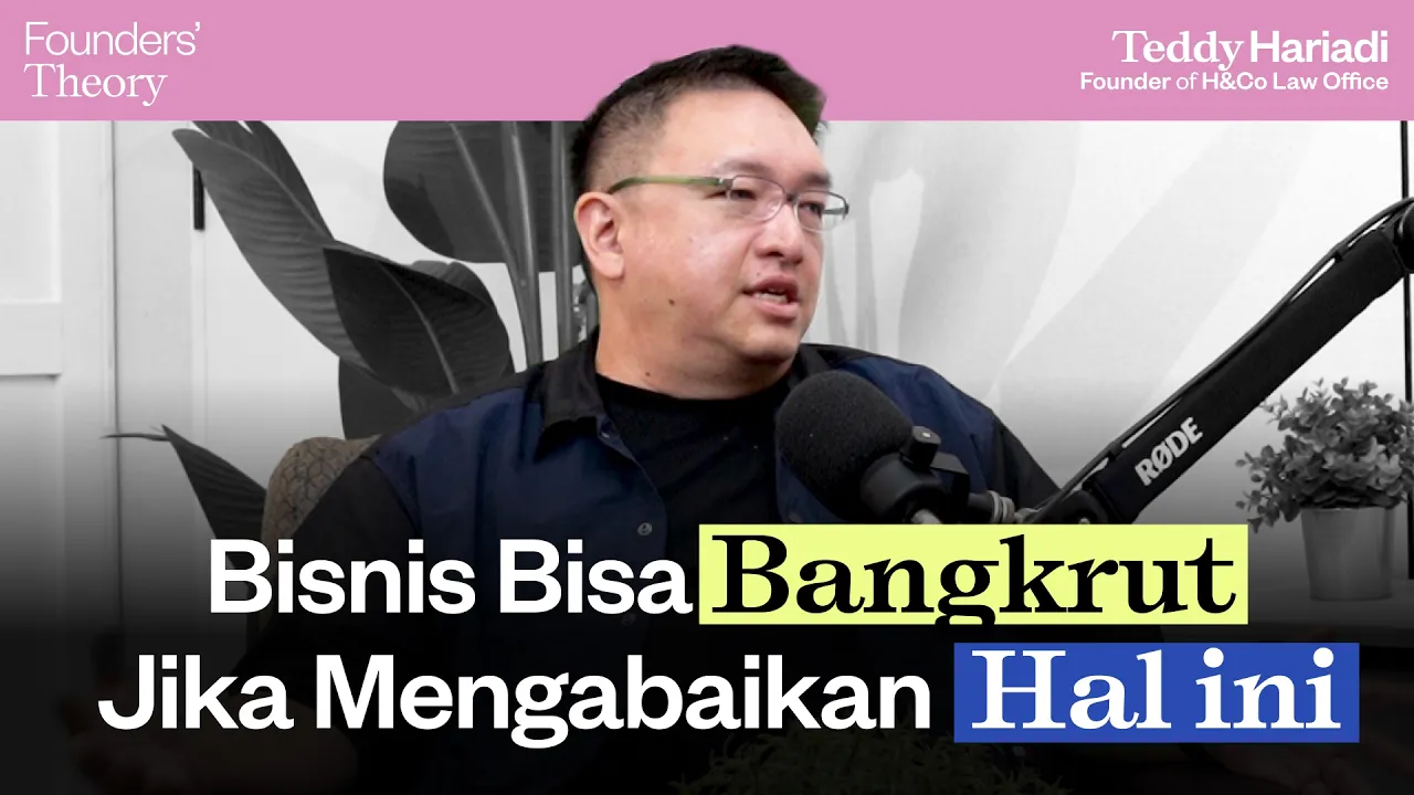 Bisnis & Legalitas: Mitos Investor, Franchise, dan Kepailitan ft Teddy Hariadi #Theory98