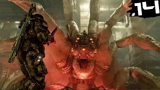 Gears of War E-Day 4K Gameplay Deutsch - Corpser Boss Fight