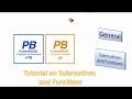 PowerBasic Windows Console Compilers - Subroutines Functions