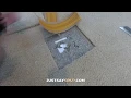 Small Carpet Repair Patch Time Lapse