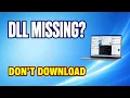 Missing DLL Files in Windows Fix VCRUNTIME and MSVCP Errors Safely