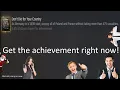 How to get the hoi4 achievement dont die for your country in minutes