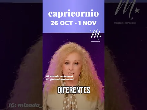 ♑️ Capricornio - Semana del 25 de octubre al 1ro de noviembre