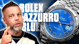 What is the Rolex Azzurro Blue Datejust
