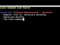 Linux Filename Substitution - Advanced
