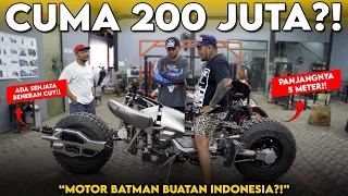 GILA, XMAX DI SULAP JADI MOTOR BATMAN‼️ TOTAL CUSTOMNYA 200 JUTA JON⁉️