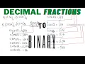 Decimal fraction to binary conversion by repeated multiplication of 2 Digital Fundamentals by Floyd