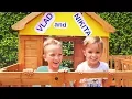 Download Lagu Vlad and Nikita Build a Wooden Playhouse