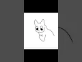 Cute cat paw print short animation