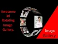 3D Rotating Image Gallery with HTML CSS Pure css 3d rotating Image Gallery Part-2