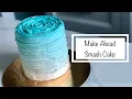 How to Make a 10 Smash Cake at Home in ADVANCE
