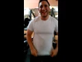 BJ SHELF fooling around at the gym