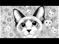 Siamese Mindfulness Colouring Pages