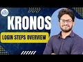 Login Steps Overview in Kronos Kronos Login Guide Kronos Tutorial Kronos CyberBrainer