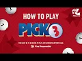 How to Play Pick 3