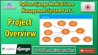 Python Django Medical Store Management System Part 1 Project Overview