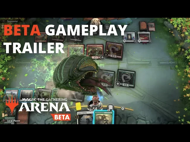 Magic: The Gathering Arena - Beta Gameplay Trailer (Official)