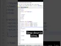 Drop Down in HTML