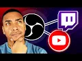 How to Multistream to Twitch YouTube at the Same Time in OBS 2026 Tutorial