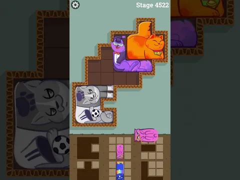 Puzzle Cats - Gameplay Walkthrough (iOS & Android) #shorts #gaming #funny