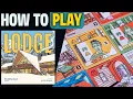 Lodge How to Play Learn to Play in 8 Minutes Tile Placement Board Game Tutorial