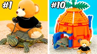 CONSTRUÇÕES DE LEGO PARA UMA TARTARUAGA! React TD Bricks