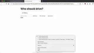 Refactoring a vanilla JS app with state-based UI