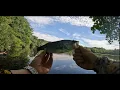 Fishing at Turner Pond in Milton Massachusetts