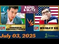 Download Lagu Wesley So vs Nodirbek Abdusattorov | Grand Chess Tour: SuperUnited Croatia Rapid \u0026 Blitz 2025 Zagreb
